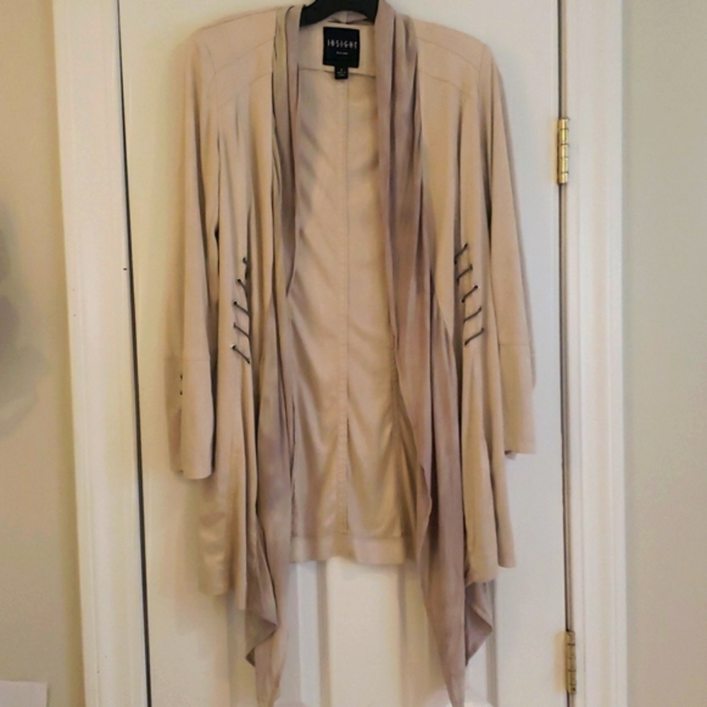 Long cardigan style jacket by INSIGHT